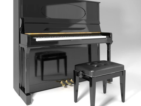 Piano Modèle 3D