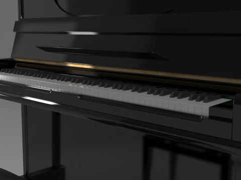 Piano Modèle 3D