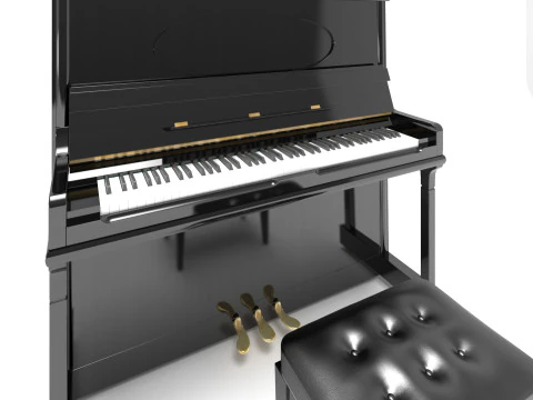 Piano Modèle 3D