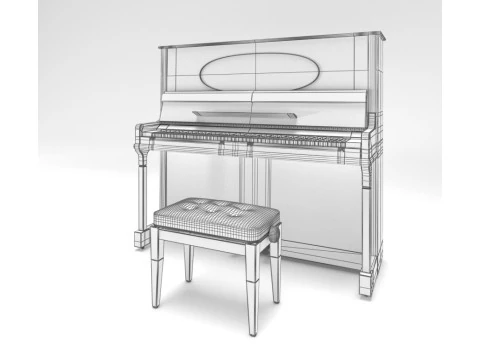 Piano Modèle 3D