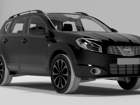 Nissan Qashqai 3D Model