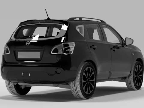Nissan Qashqai 3D Model