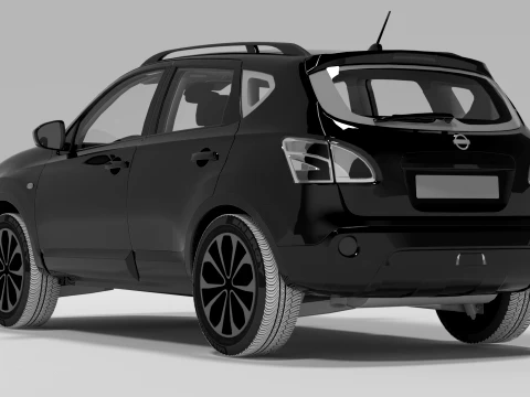 Nissan Qashqai 3D Model