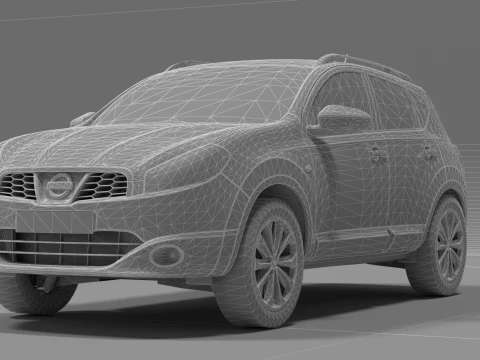 Nissan Qashqai 3D Model