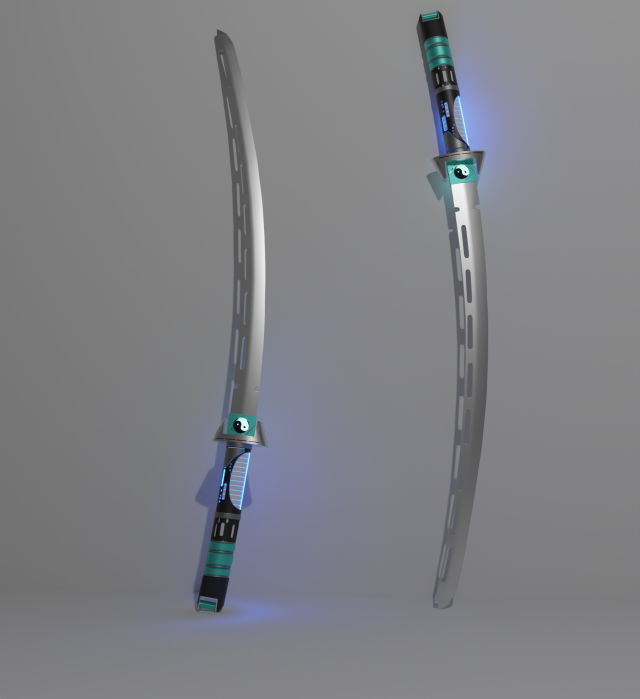 katana 3D Model .c4d .max .obj .3ds .fbx .stl .blend 
