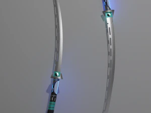 katana Modello 3D