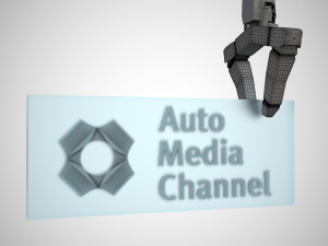 generic logo position animation Model 3D