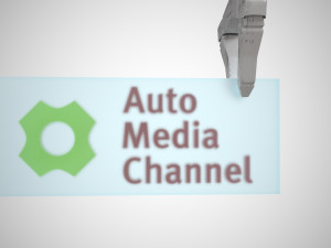 generic logo position animation Model 3D