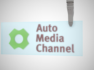 generic logo position animation Model 3D