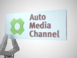 generic logo position animation Model 3D