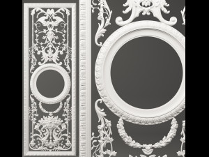 classic plaster Modèle 3D