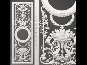 classic plaster Modèle 3D