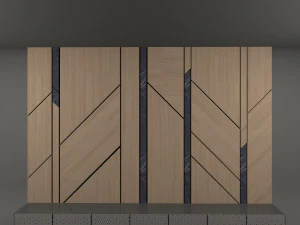 tv wall 3D Model