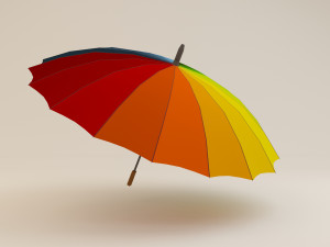 umbrella Model 3D