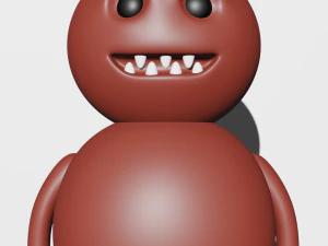 setan kartun Model 3D