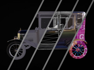 car model t Model 3D