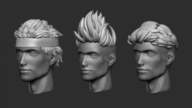 Sculpting Stylised Hair in ZBrush