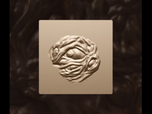 Monster or mutant eyes and tumors organic sculpting VDM brush set for Zbrush 3D 模型