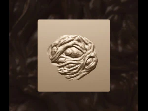 Conjunto de pinc&eacute;is VDM para escultura org&acirc;nica de olhos e tumores de monstros ou mutantes para Zbrush Modelo 3D