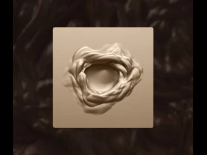 Conjunto de pinc&eacute;is VDM para escultura org&acirc;nica de olhos e tumores de monstros ou mutantes para Zbrush Modelo 3D