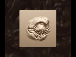 Conjunto de pinc&eacute;is VDM para escultura org&acirc;nica de olhos e tumores de monstros ou mutantes para Zbrush Modelo 3D