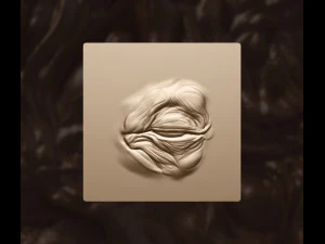 Conjunto de pinc&eacute;is VDM para escultura org&acirc;nica de olhos e tumores de monstros ou mutantes para Zbrush Modelo 3D