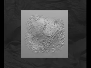 8 个适用于 Zbrush 的动物或生物毛发和毛皮 VDM 笔刷套装 3D 模型