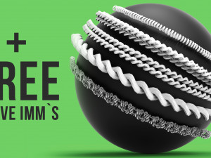 20 Low poly knot nodes base mesh IMM curve IMM brush set for Zbrush FBX and OBJ files Modello 3D