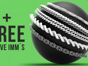 20 n&oacute;s de n&oacute; baixo poli malha base curva IMM conjunto de pinc&eacute;is IMM para arquivos Zbrush FBX e OBJ Modelo 3D