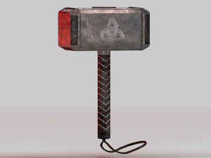 mjolnir - not accurate model 3D Model