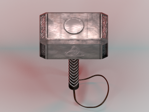 mjolnir - not accurate model 3D 모델