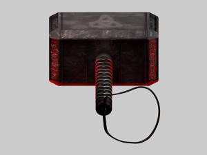 mjolnir - not accurate model 3D 모델