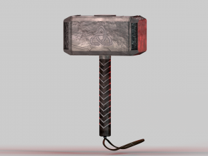 mjolnir - not accurate model 3D 모델