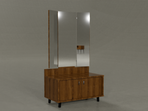 Ultimate old wood furniture set low-poly 3Dモデル