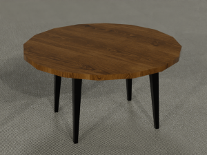 Ultimate old wood furniture set low-poly 3Dモデル