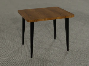 Ultimate old wood furniture set low-poly 3D Model