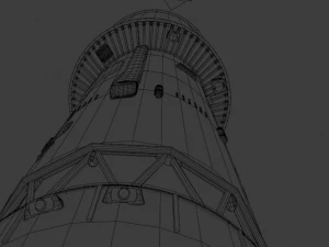 Soyz-2 rocket russian space rocket 3D Model