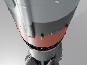 Soyz-2 rocket russian space rocket 3D 模型
