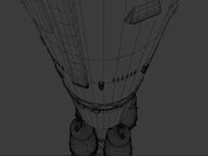 Soyz-2 rocket russian space rocket 3D 模型