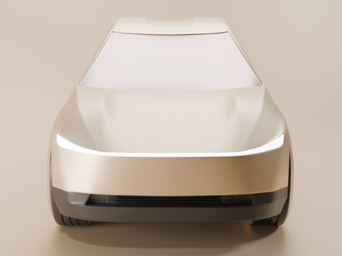 Tesla Cybercab Robotaxi Realistic Ready-for-Use High-Poly 3D Model