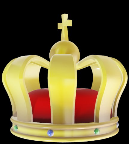 crown 3D Model .c4d .max .obj .3ds .fbx .stl .blend