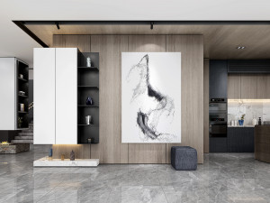 modern living roomv-ray Modelo 3D