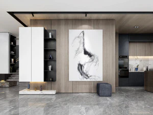 modern living roomv-ray 3D Model