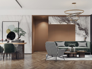 modern living roomv-ray Modelo 3D