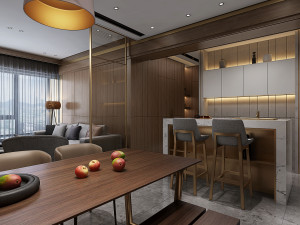 modern living roomv-ray Modelo 3D