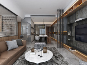 modern living roomv-ray 3D Model