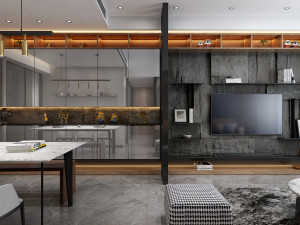 modern living roomv-ray 3D Модель