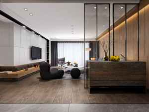 modern living roomv-ray Modèle 3D