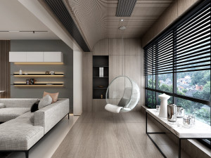 modern living roomv-ray 3D मॉडल