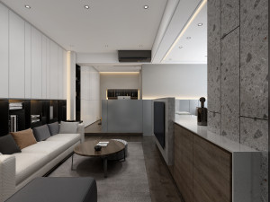 modern living roomv-ray 3D Model